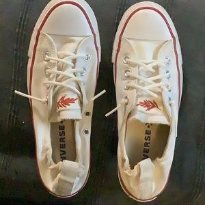 CONVERSE ALL STAR White Slip On 7.5